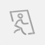 LINEA – Issue de Secours – Plaque Inox – Image 2