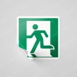 E001 – Sortie de secours (gauche)