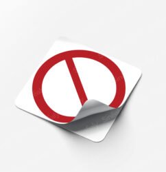 P001 - Panneau d'interdiction générale