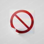 P001 - Panneau d'interdiction générale